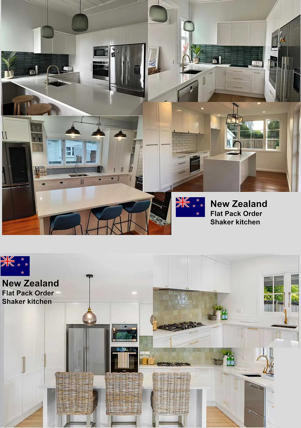 Overseas Ash Wood Timber Kitchen Cabinet engineering project case